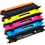 4 Pack Brother TN135 (Replaces TN130) High-Yield Remanufactured Toner Cartridges