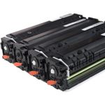 4 Pack Canon 045H / 045 Compatible High-Yield Toner Cartridges