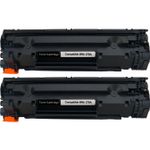 2 Pack HP 78A Black Compatible Toner Cartridge (CE278A)