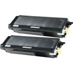 2 Pack Brother TN3170 Black Compatible High-Yield Toner Cartridge (Replaces TN3130)