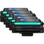 5 Pack Samsung MLT-D103L Black Compatible High-Yield Toner Cartridges