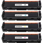 4 Pack HP 203X Compatible High-Yield Toner Cartridges