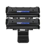 2 Pack Samsung MLT-D1082S Black Compatible Toner Cartridges