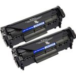 2 Pack Canon FX-10 Black Compatible Toner Cartridges (0263B002AA)