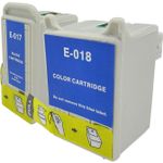 2 Pack Epson T017 / T018 Compatible Ink Cartridges