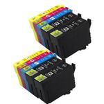 10 Pack Compatible Epson 34XL High Yield Printer Ink Cartridges