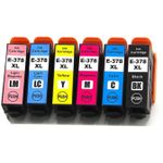 6 Pack Epson 378XL High Yield Compatible Ink Cartridges