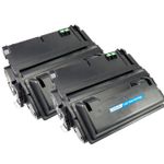 2 Pack HP 45A Black Compatible Toner Cartridge (Q5945A)