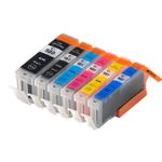 6 Pack Canon PGI-580XXL & CLI-581XXL Compatible Super High-Yield Ink Cartridges