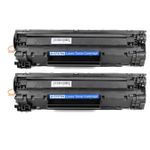 2 Pack HP 79A Black Compatible Toner Cartridge (CF279A)