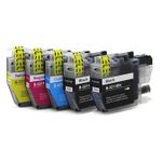 5 Pack Brother LC3211 Compatible High-Yield Ink Cartridges