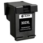 HP 302XL Black High Yield Remanufactured Ink Cartridge (F6U68AE)