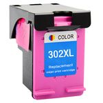 HP 302XL Tri-Color High Yield Remanufactured Ink Cartridge (F6U67AE)