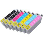 7 Pack Epson T0807 Compatible Ink Cartridges