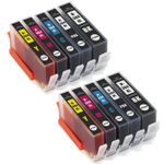 10 Pack HP 364XL High-Yield Compatible Ink Cartridges