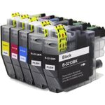 5 Pack Brother LC3213 Compatible High-Yield Ink Cartridges