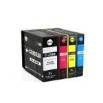 4 Pack Canon PGI-2500XL High-Yield Compatible Ink Cartridges