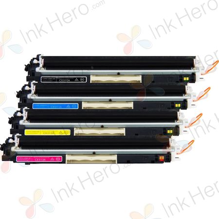 4 Pack HP 126A Compatible Toner Cartridges