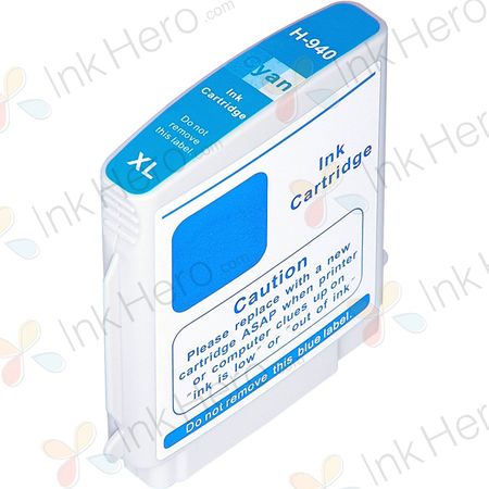 HP 940XL Cyan High-Yield Remanufactured Ink Cartridge (C4903AE)