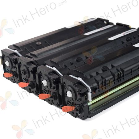 4 Pack Canon 045H / 045 Compatible High-Yield Toner Cartridges