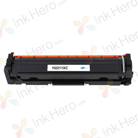 HP 207X Cyan Compatible High-Yield Toner Cartridge (W2211X)