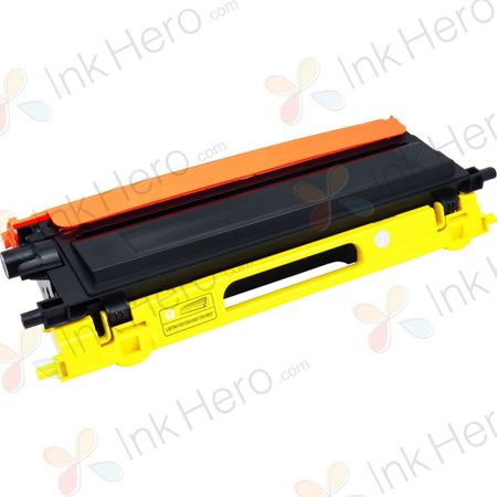 Brother TN135Y High-Yield Yellow Remanufactured Toner Cartridge (Replaces TN130Y)