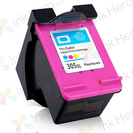 HP 305XL Tri-Color High Yield Remanufactured Ink Cartridge (3YM63AE)