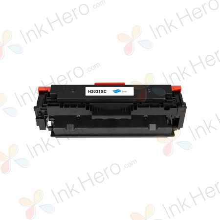 HP 415X Cyan Compatible High-Yield Toner Cartridge (W2031X)