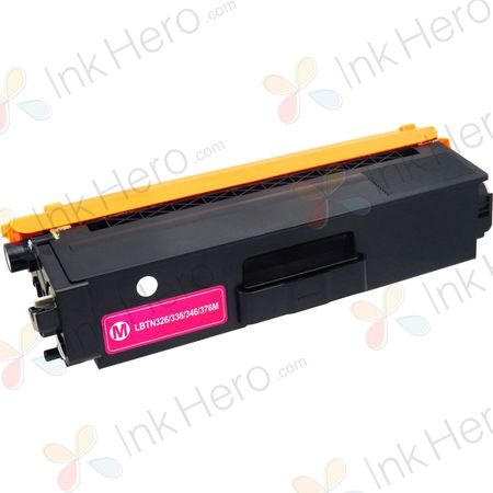 Brother TN326M Magenta Compatible High-Yield Toner Cartridge (Replaces TN321M)