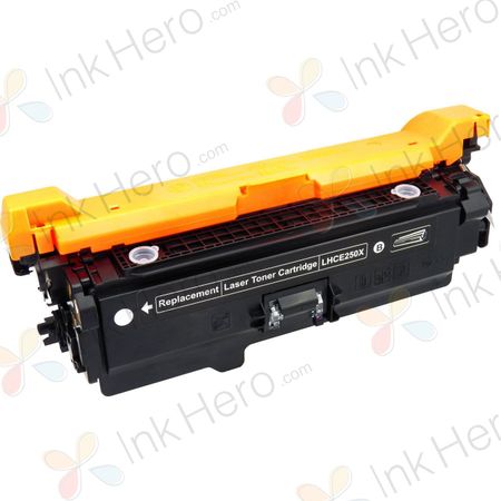 HP 504X High-Yield Black Remanufactured Toner Cartridge (CE250X)