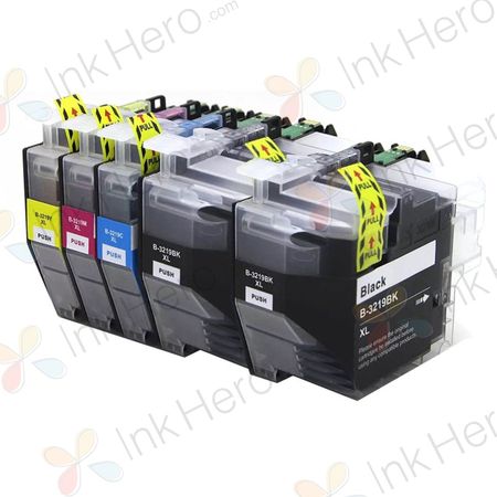 5 Pack Brother LC3219 Compatible Super High-Yield Ink Cartridges