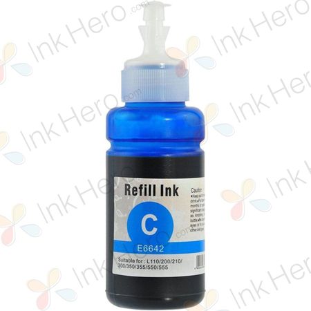 Epson 664 Cyan Compatible Ink Bottle (T6642)