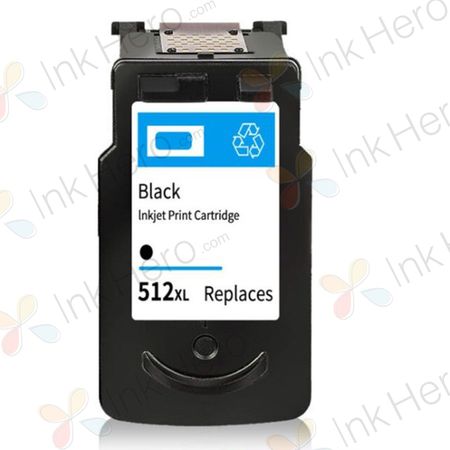 Canon PG-512 Black Remanufactured Ink Cartridge