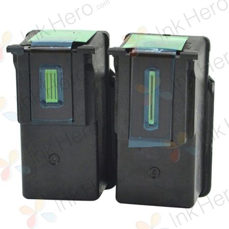 2 Pack Canon PG-545XL / CLI-546XL Remanufactured High Yield Ink Cartridges