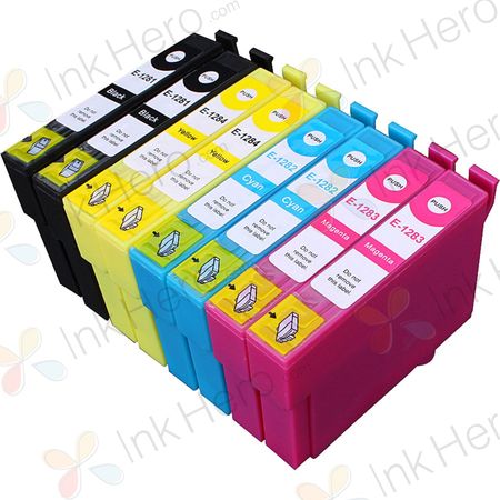 8 Pack Epson T1285 Compatible Ink Cartridges