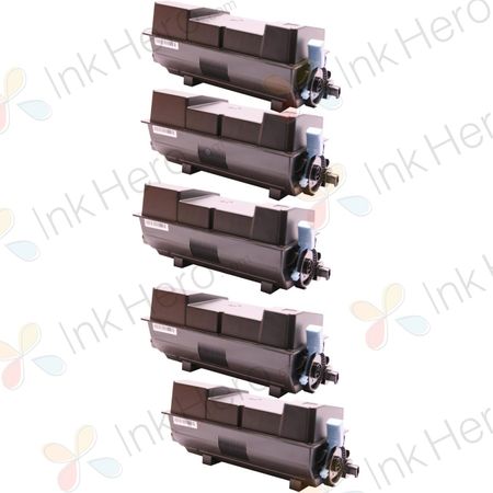 5 Pack Kyocera TK-1160 Compatible Standard Toner Cartridges